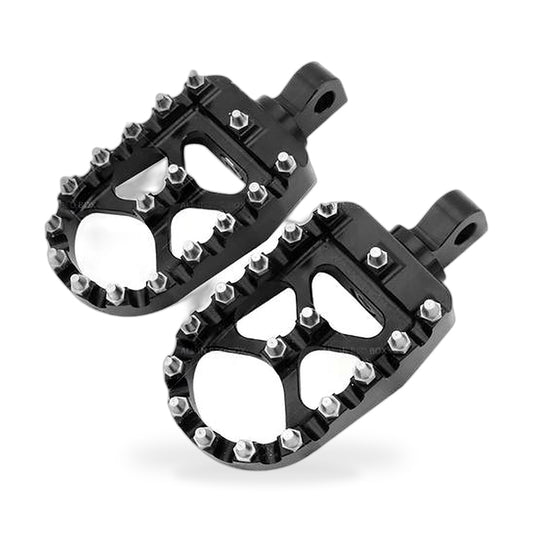 Wide Foot Pegs 360 Degree Rotating Suitable for Harley Dyna 1993-2017