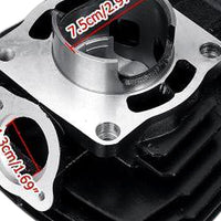 Cylinder Piston Ring Gasket Kit Suitable for Yamaha DT175