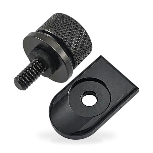Seat Bolt Tab Screw Mount Knob Cover Suitable for Harley Davidson Sportster