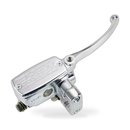 1inch Chrome Motorcycle Hydraulic Brake Master Cylinder Clutch Lever