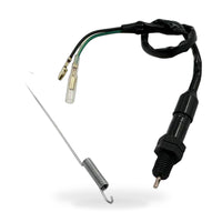 Motorcycle Universal Rear Brake Light Switch with Spring Kit for Honda Kawasaki Suzuki Yamaha Quad Bikes ATVs Scooters - ZT2
