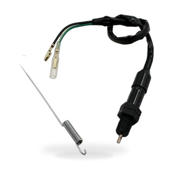compare product Motorcycle Universal Rear Brake Light Switch with Spring Kit for Honda Kawasaki Suzuki Yamaha Quad Bikes ATVs Scooters
