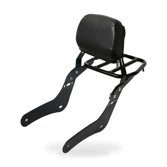compare product Rear Backrest Sissy Bar Luggage Rack Pad Suitable for Honda Rebel 500