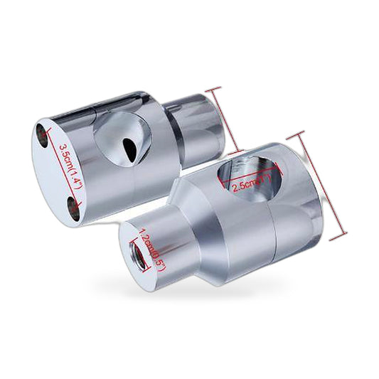 1 Inch Motorcycle Handlebar Risers Mount Clamp 25mm Suitable for Harley Sportste