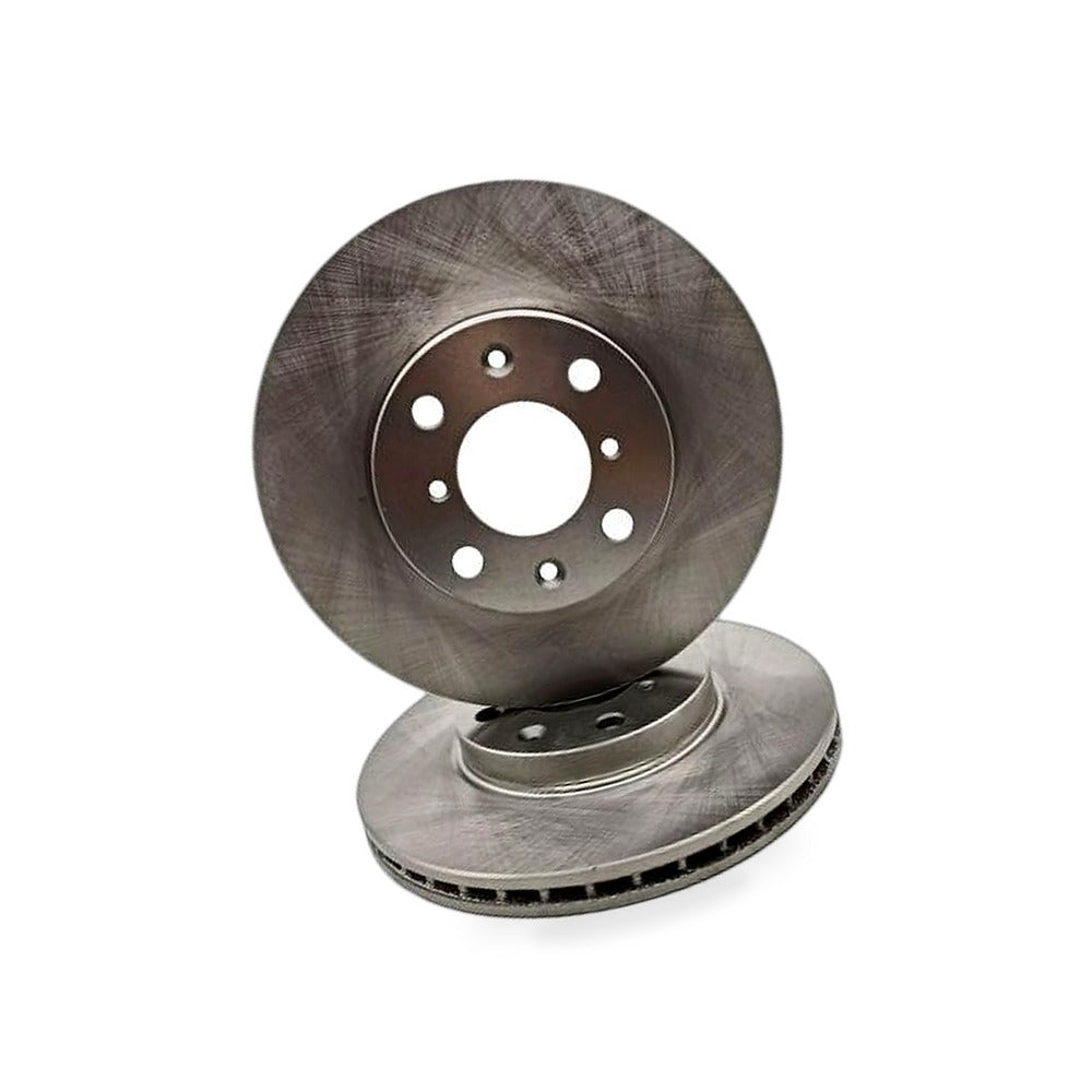 "Front Slotted Disc Rotors + Ceramic Brake Pads for Suzuki Swift FZ RS415 05-On
" - BD4