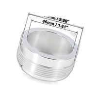 2in Aluminium Alloy Weld-On Filler Neck And Cap Suitable for Oil Fuel Water Tank
