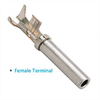 50 Pairs Deutsch No.16 Solid Terminal Connectors Suitable for Automotive Wiring