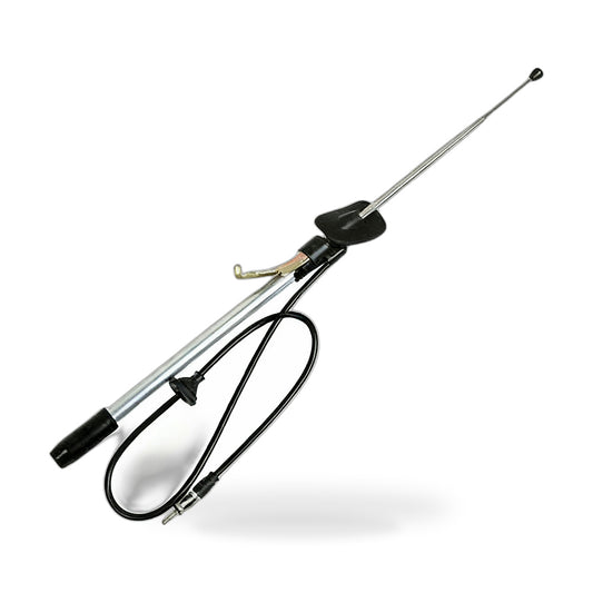 Radio Antenna Guard Mount Car Aerial 4 Sections Suitable for Nissan Navara D22
