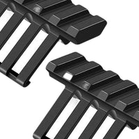 2x Low Profile Tactical 45¡ã Offset Angle Mounts Suitable for Picatinny Weaver Ra