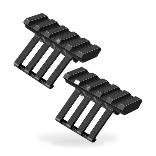 2x Low Profile Tactical 45¡ã Offset Angle Mounts Suitable for Picatinny Weaver Ra