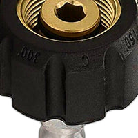 2x Pressure Washer Adapter Pair 1/4 Inch Quick Connect Coupler Kit Suitable for