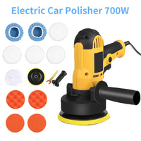 700W Electric Car Polisher 125mm Portable Polishing Machine Waxer Sander Buffer