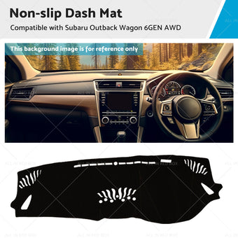 compare product Black Non-Slip Dash Mat Cover Suitable For Subaru Outback Wagon GEN 6 2021-2023