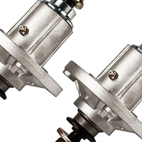 2x Suitable For John Deere Spindle Assemblys Ride on Mowers 7 Point Star Blade - XQ1