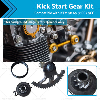 compare product For KTM 50cc 50SX Junior Senior Kickstart Kick Start Shaft Sleeve Gear Spring