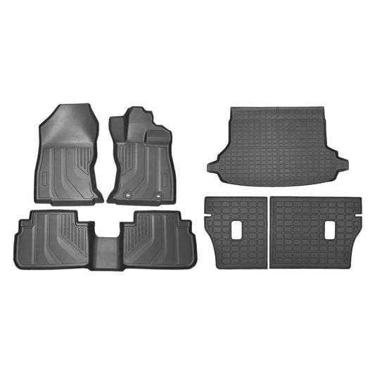 6Pcs Floor Mat Boot Liner Set 3D All-Weather Suitable For Subaru Forester 18-25