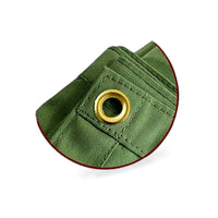 250x610cm Canvas Tarp Waterproof UV Tear Resistant Suitable for Universal Use - BD2