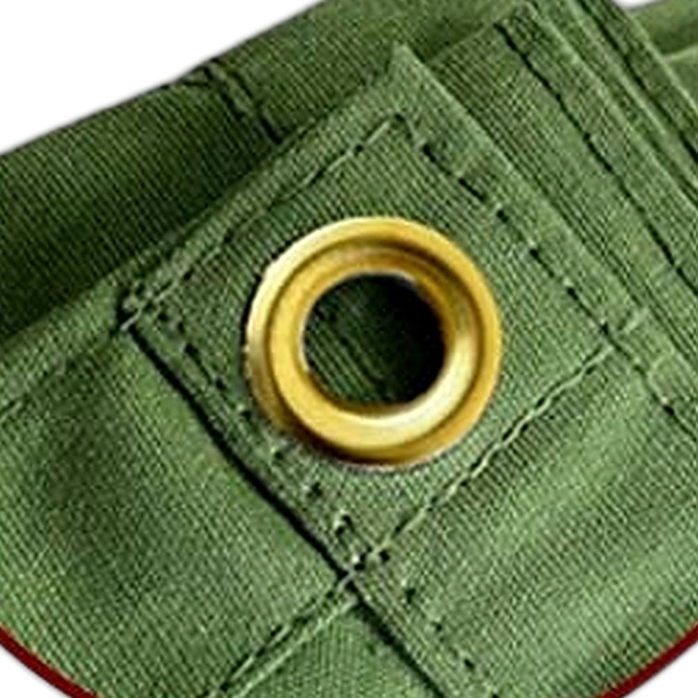 Waterproof Canvas Tarp 430x610cm Heavy Duty Tear UV Resistant Durable Cover - XQ1