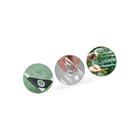 Clear PVC Heavy Duty Tarp 300x400cm Waterproof Plant Cover with Grommets - BD2