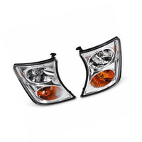 Corner Lamp Chrome Set Suitable for Toyota Hiace Quantum Regius 2005-2019 - BD2