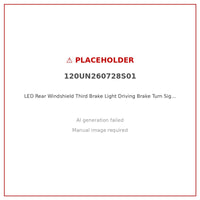 LED Rear Windshield Third Brake Light Flowing Turn Signal Suitable for Universal - ZT2