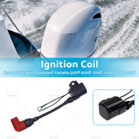{{ Suitable for Outboard Yamaha 55HP 60HP 70HP 75HP 80HP 90HP Ignition Coil }} - Buy Car Parts Online at {{ Kaka Auto Parts }}.