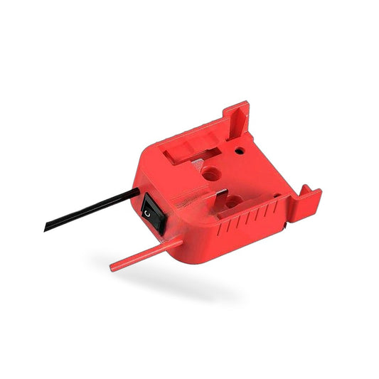 Battery Adapter With Built-In Fuse & Switch Suitable for Milwaukee 18V