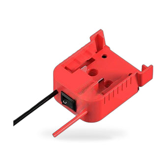compare product Battery Adapter With Built-In Fuse & Switch Suitable for Milwaukee 18V