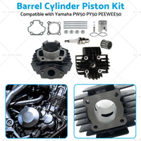 {{ Rebuild Head Bore Barrel Cylinder Piston Kit Suitable for Yamaha PW50 PEEWEE50 }} - Buy Car Parts Online at {{ Kaka Auto Parts }}.