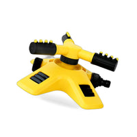 Lawn Sprinkler, Garden Sprinkler, Yard Sprinkler with Adjustable Spray, Water Sprinkler 360 Degree Rotating, Large Area Adjustable Angle, Weighted Water System, Applicable to 1/2 inch Hose - BD1