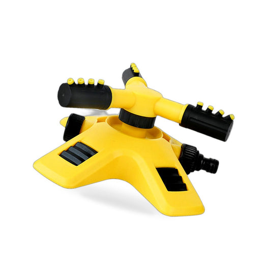 Lawn Sprinkler, Garden Sprinkler, Yard Sprinkler with Adjustable Spray, Water Sprinkler 360 Degree Rotating, Large Area Adjustable Angle, Weighted Water System, Applicable to 1/2 inch Hose