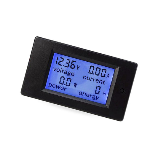 DC 6.5-100V 20-50-100A LCD Digital Combo Panel Volt Amp Power Watt Meter