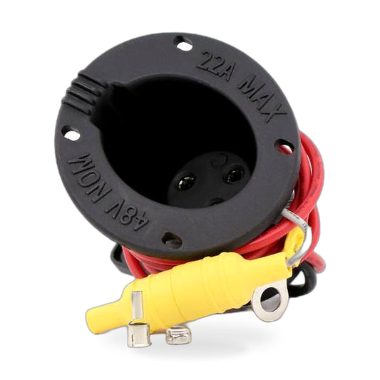 48V Golf Car Charger Receptacle and Fuse Assembly Suitable for Club Car DS 2000-