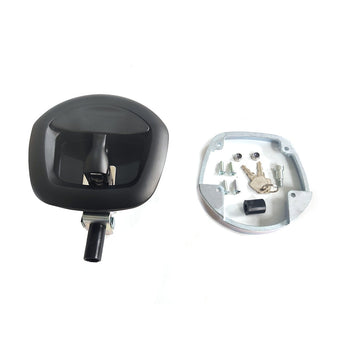 compare product 1x Black Recessed Folding T Lock / Handle Suitable For Trailer Toolbox Drop T Whale Tail