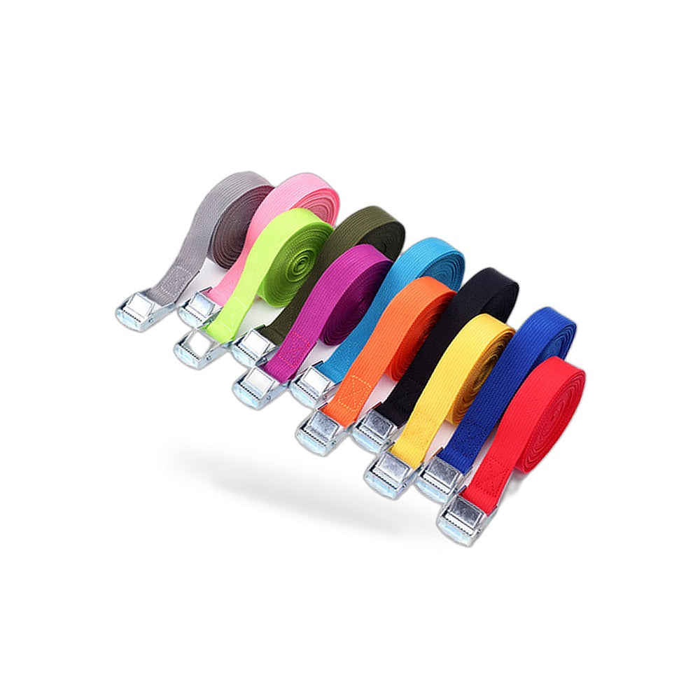 2/4pcs Metal Cam Buckle Tie Down Strap Suitable for Cargo Ratchet Lashing Rope 2