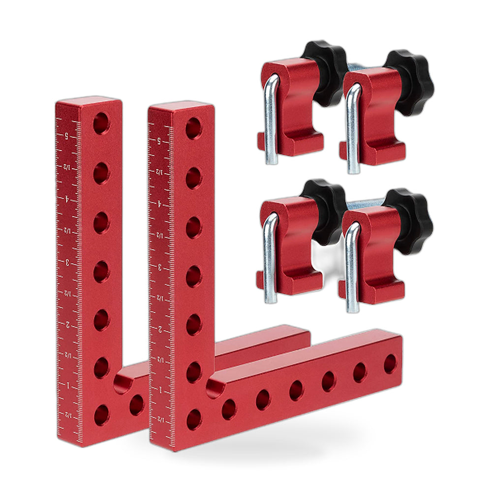 90 Degree Positioning Squares Right Angle Clamp Set Suitable for Woodworking Car