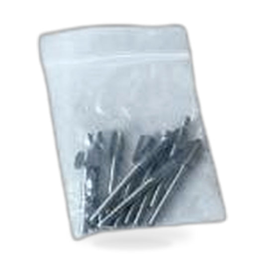 Set of 10 3mm Titanium Mini HSS Router Bits Trimmer Shank Suitable for Electric - ZT2