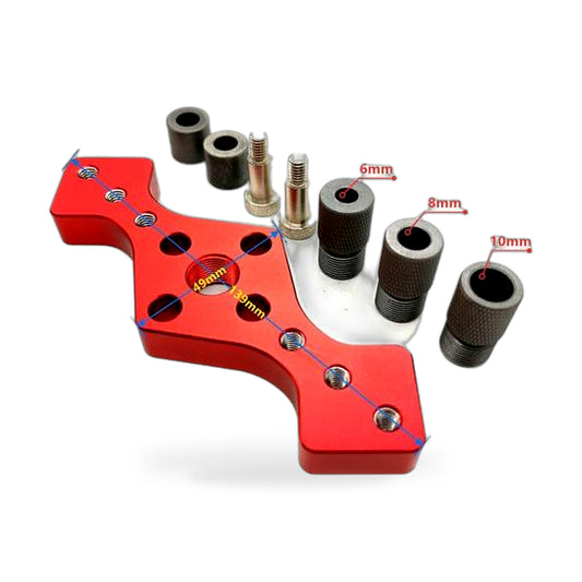 Drill Bit Vertical Pocket Hole Jig Suitable for Woodworking
