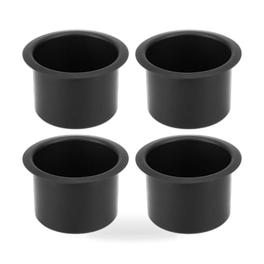 4x Universal Aluminum Alloy Cup Drink Holders Suitable for Marine Boats & RVs