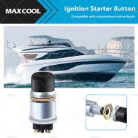 {{ 12V Car Switch Push Button Ignition Track Engine Start Starter Heavy Duty }} - Buy Car Parts Online at {{ Kaka Auto Parts }}.