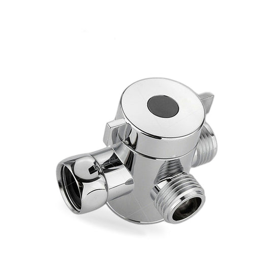 Three Way T-adapter Valve Suitable for Universal Shower