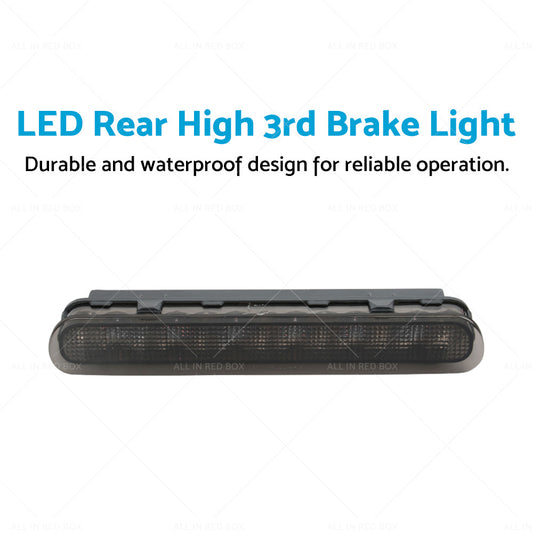 1x LED Rear High 3rd Brake Light Suitable For Toyota Hilux VIGO SR5 04-15 Smoked