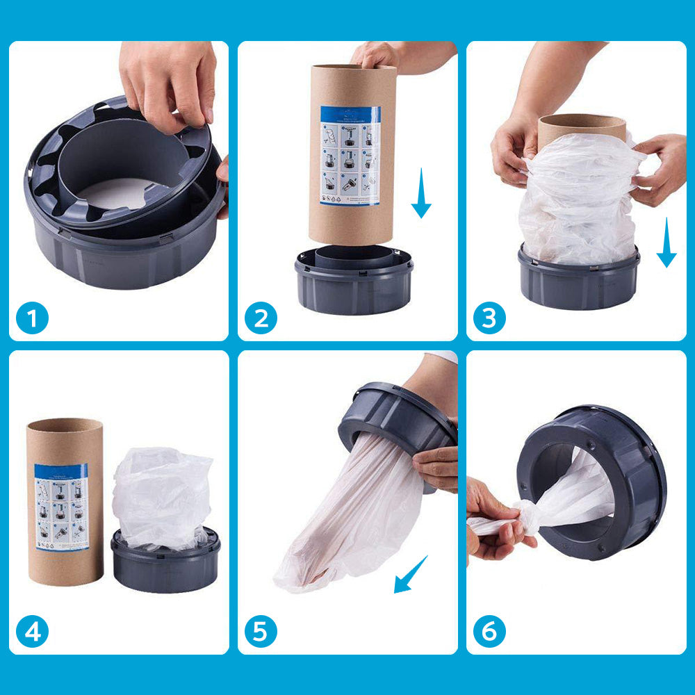 100/200/400m Nappy Bin Refill Kit Compatible With Tommee Tippee Sangenic Refills
