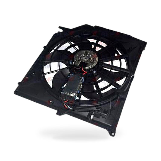 Radiator Cooling Fan With Control Module & Brush Motor Suitable for BMW E46