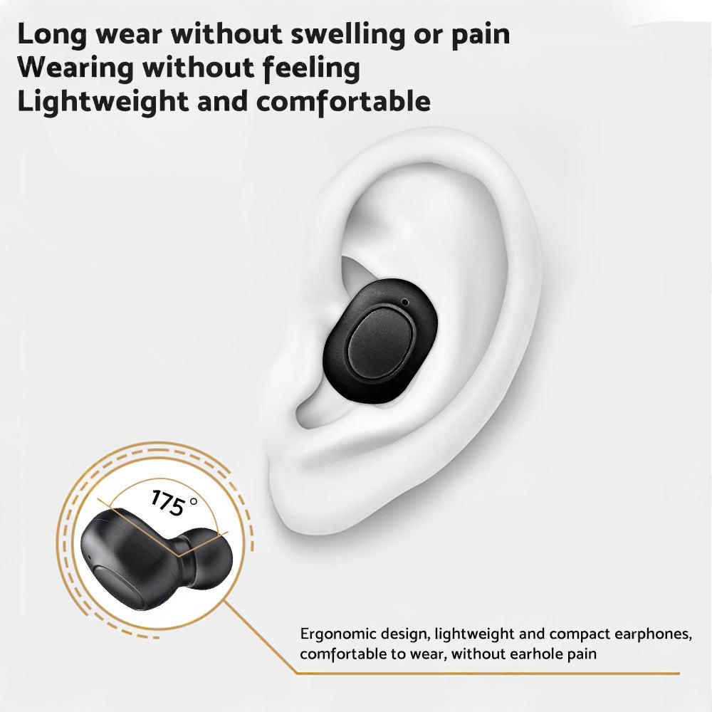 1 Pair Digital Rechargeable Hearing Aids In Ear Enhancer Sound Voice Amplifier