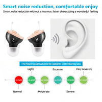 Mini Hearing Aids Digital Invisible In Ear Small Sound Voice Amplifier Enhancer