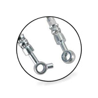 Front & Rear Braided Brake Line Hose Set Suitable for Nissan Patrol GQ Y60