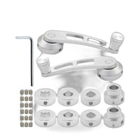 Chrome Billet Aluminum 4 1/4 Window Crank Handle For Hot Rod Chevy Ford Chrysler - ZT2