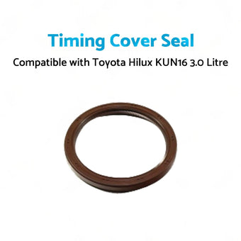 compare product KUN16-1KDFTV Timing Cover Seal Suitable for Toyota Hilux KUN16 3. 0 Litre 05-15