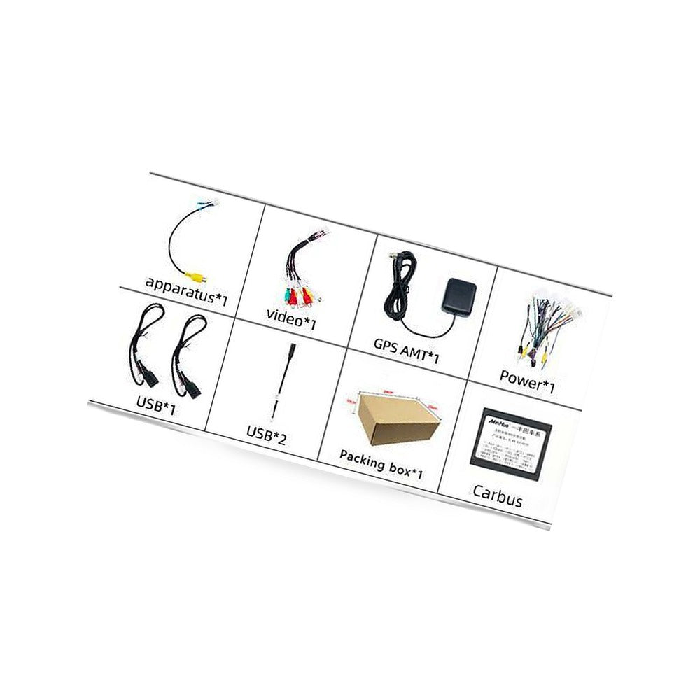 10'' Head Unit Android 13 4GB+64GB GPS Navi Suitable For Toyota Prado 2014–2017 - BD1